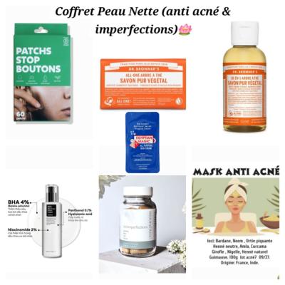 Coffret Peau Nette (anti acné & imperfections)