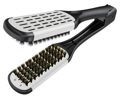 Brosse lissante double embout 